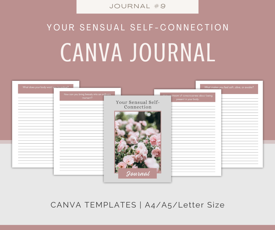 Sacred Feminine Self-Discovery Journal Collection | 10 Journals