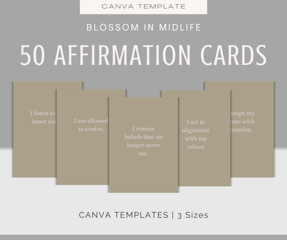 Blossom in Midlife | MEGA Content and Templates Bundle
