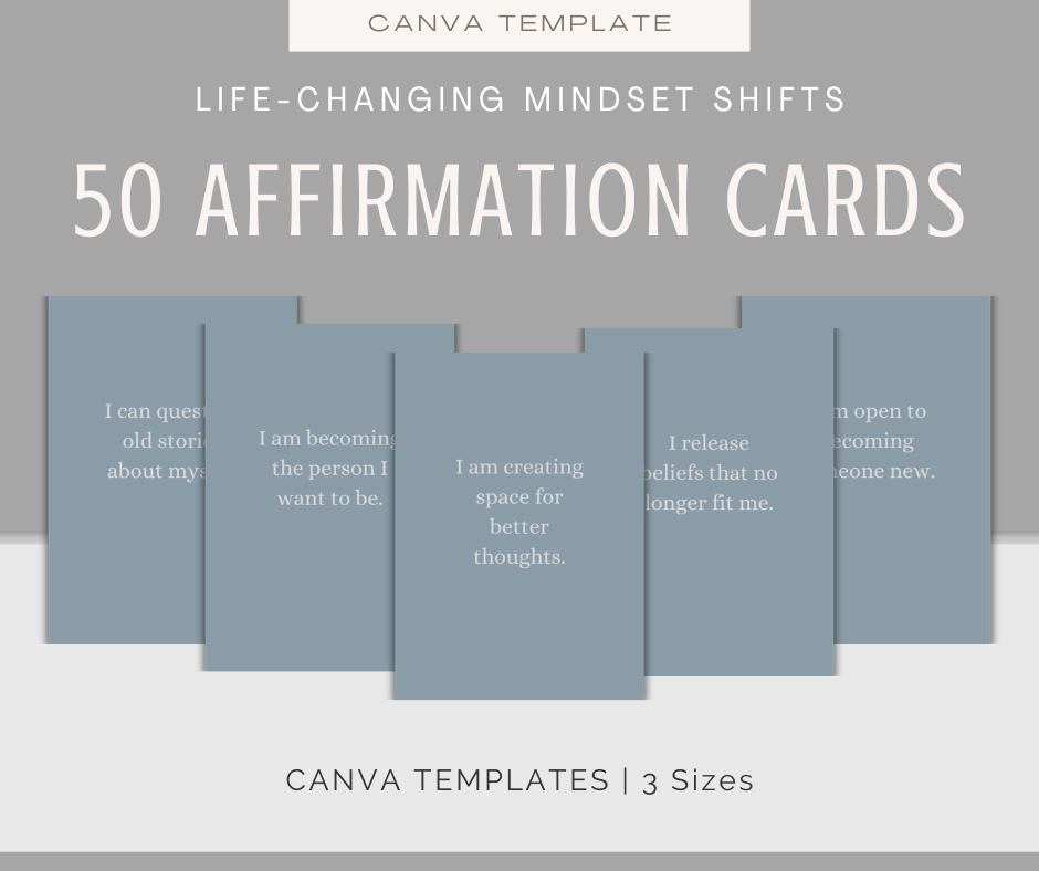 Life-Changing Mindset Shifts | MEGA Content and Templates Bundle