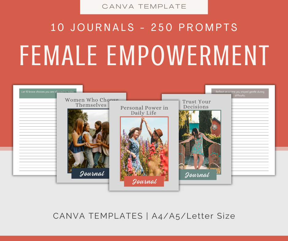 100 Mini Journals | Journal and Prompts Bundle