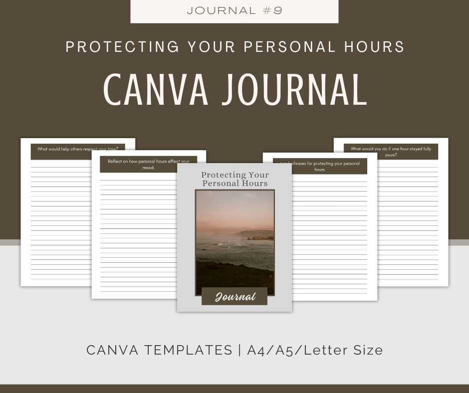 Women Reclaiming Their Time Journal Collection | 10 Journals