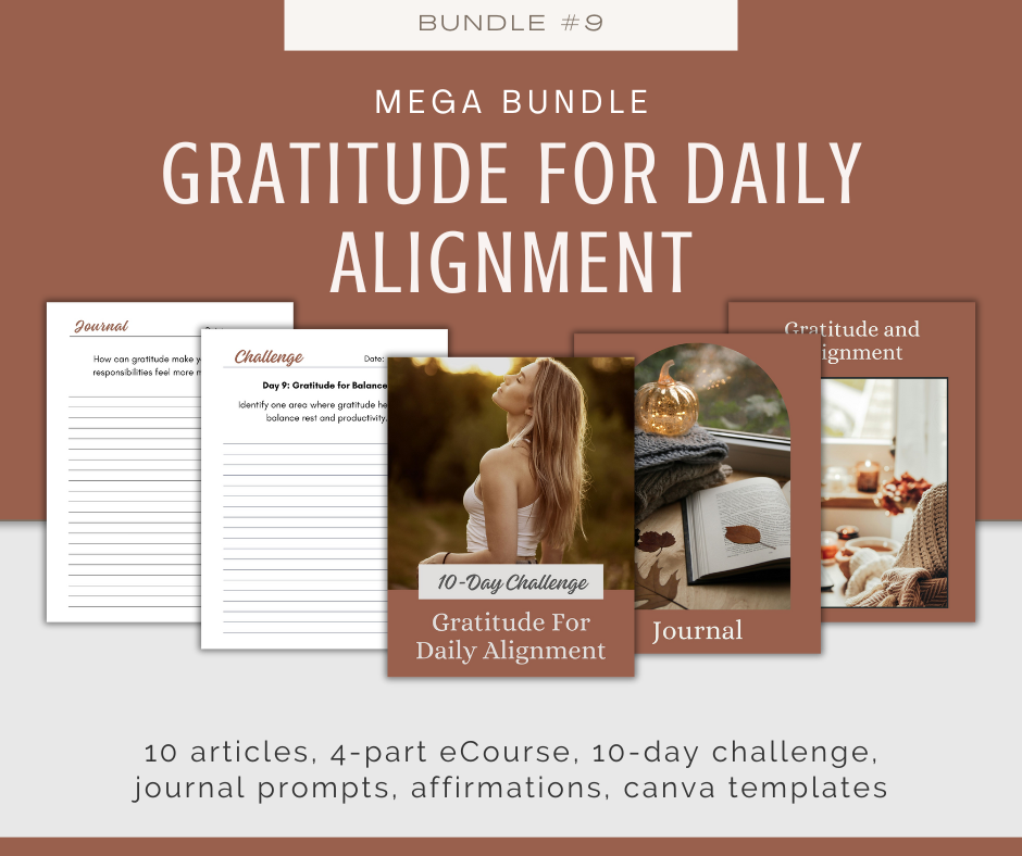 Year of Gratitude Bundles | 12 Mega Bundles