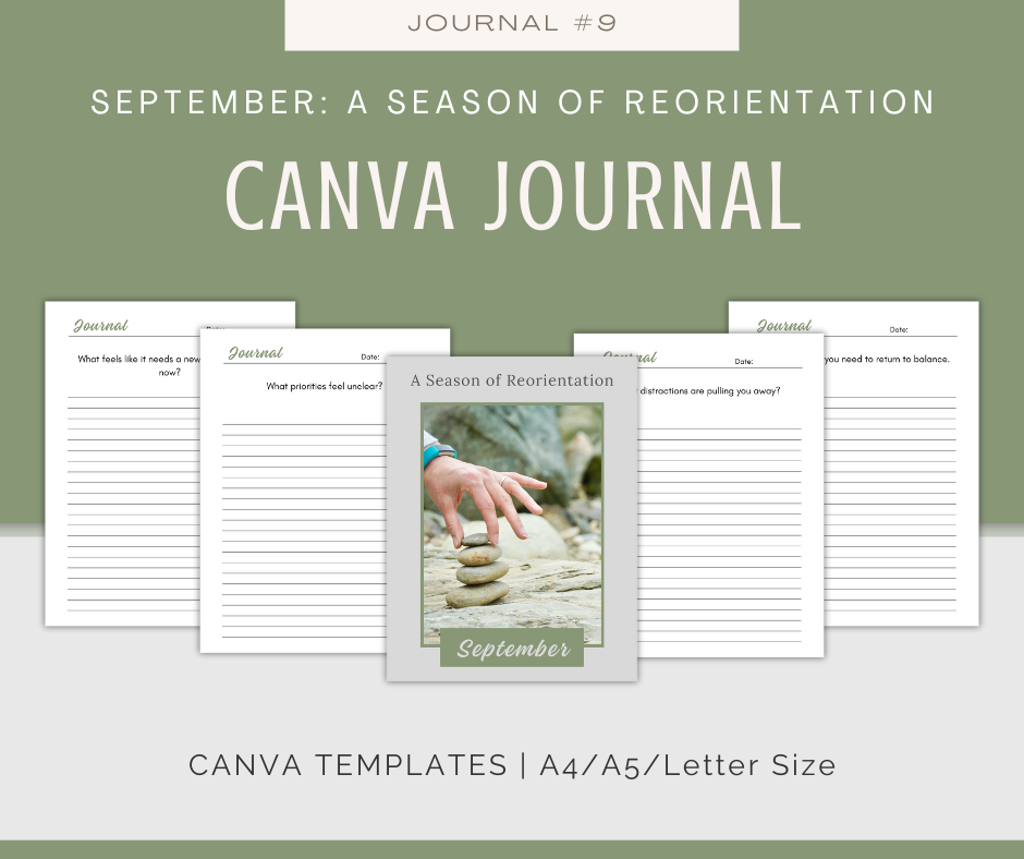 Personal Seasons Journal Collection | 12 Journals