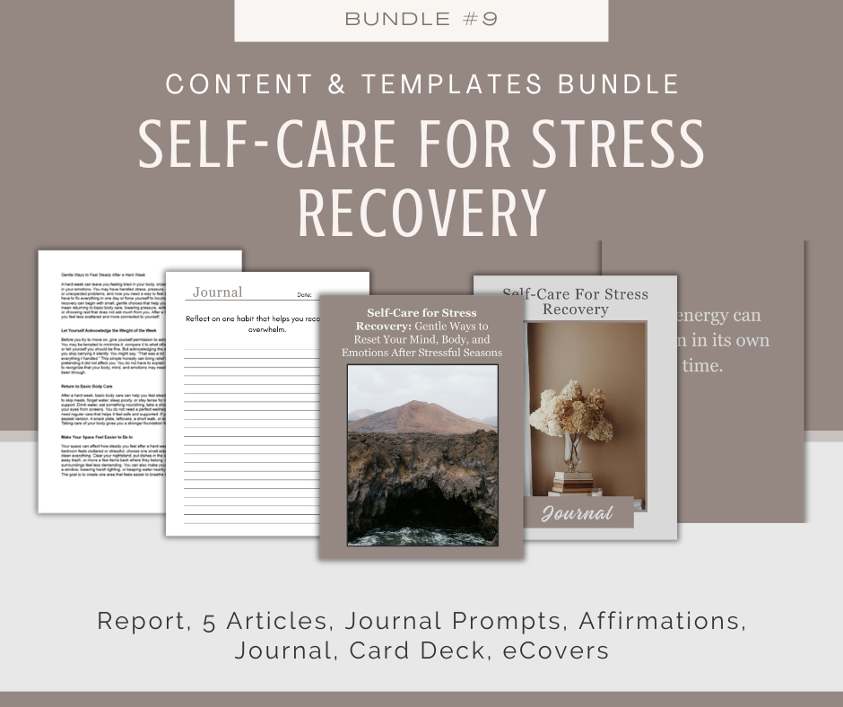 Year of Self-Care Bundles | 12 Bundles