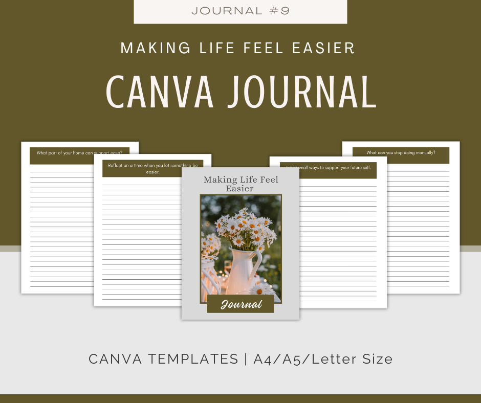 Simple Living for a Clearer Mind Journal Collection | 10 Journals