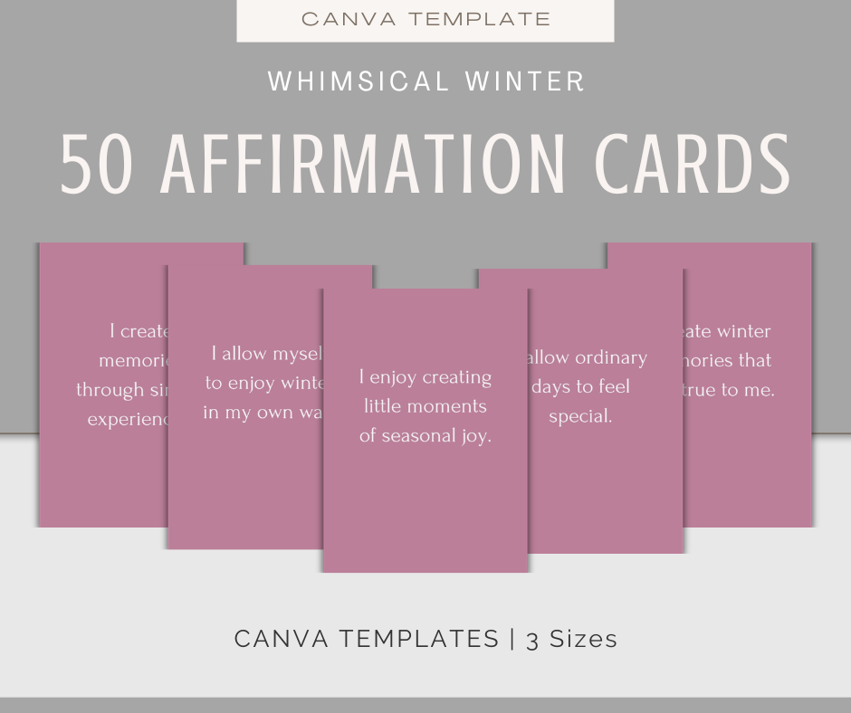 Whimsical Winter | MEGA Content and Templates Bundle