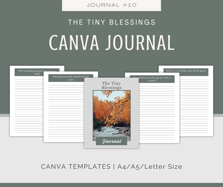 Micro-Moments of Gratitude and Joy Journal Collection | 10 Journals