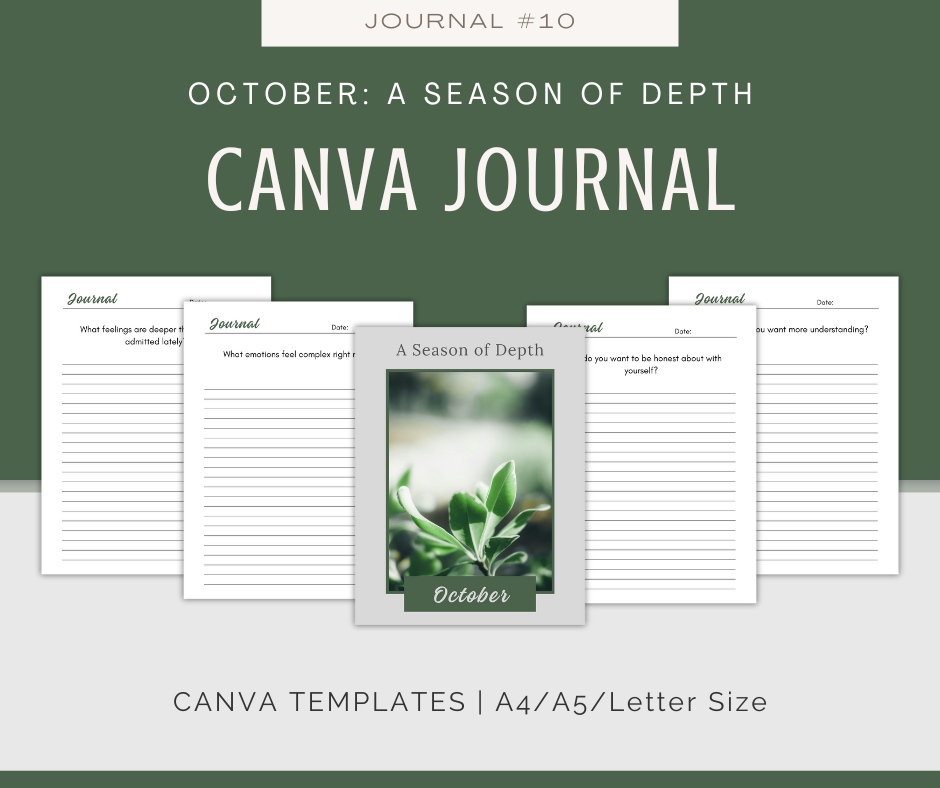 Personal Seasons Journal Collection | 12 Journals