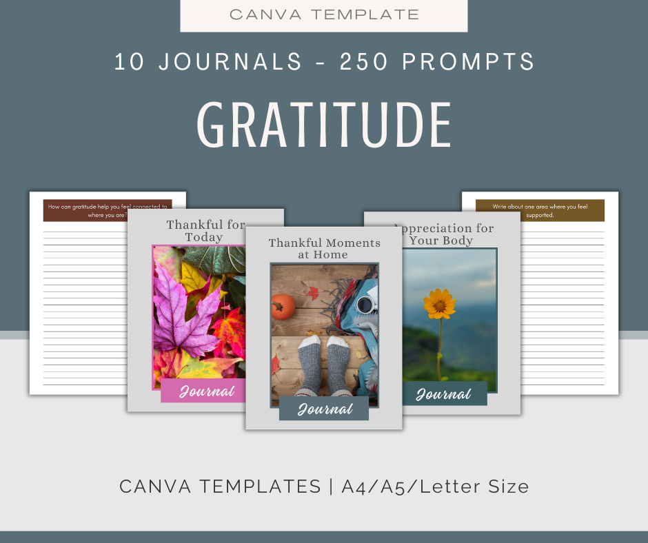 100 Mini Journals | Journal and Prompts Bundle