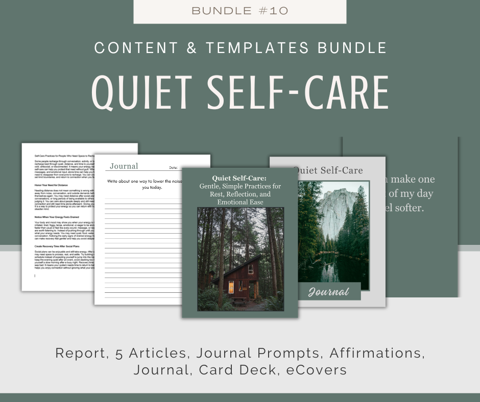 Year of Self-Care Bundles | 12 Bundles