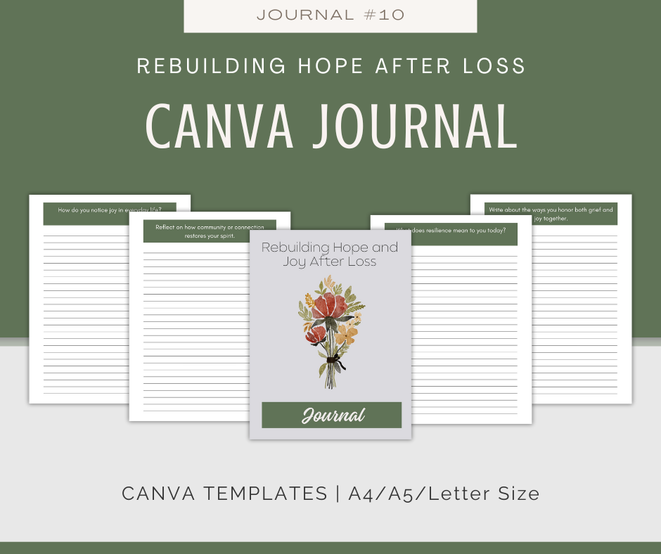 Grief and Loss Journals | 10 Journals