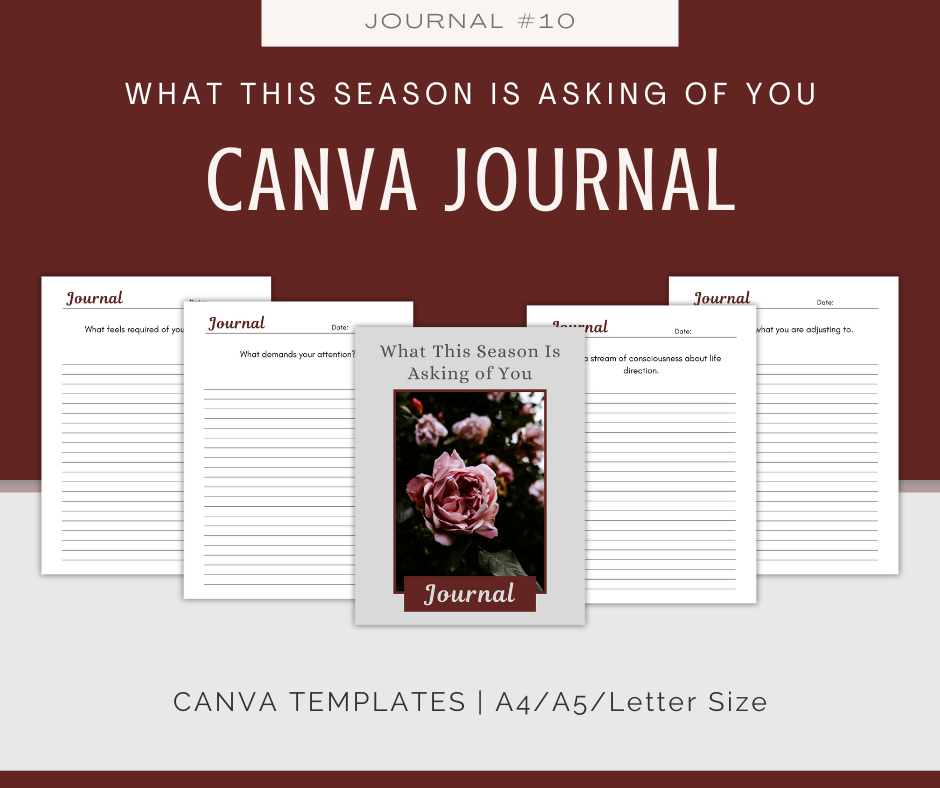 Personal Processing (Self-Reflection) Journal Collection | 10 Journals