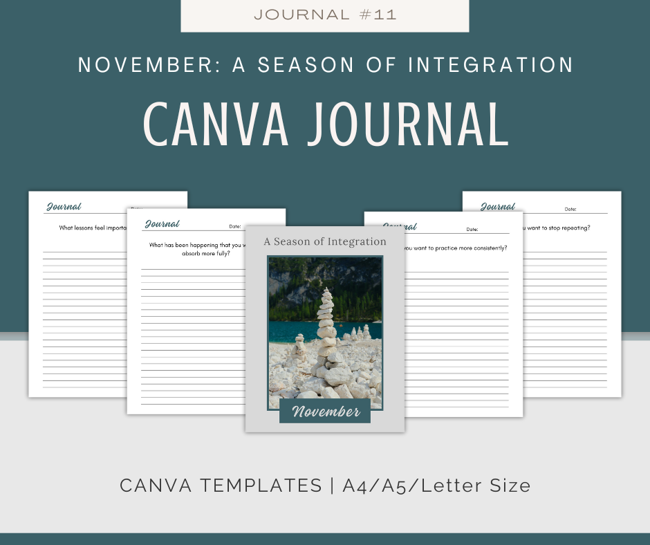 Personal Seasons Journal Collection | 12 Journals