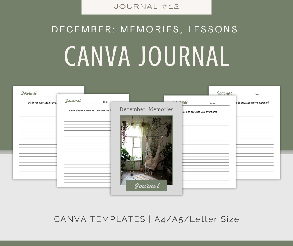 A Year in the Life Journal Collection | 12 Journals