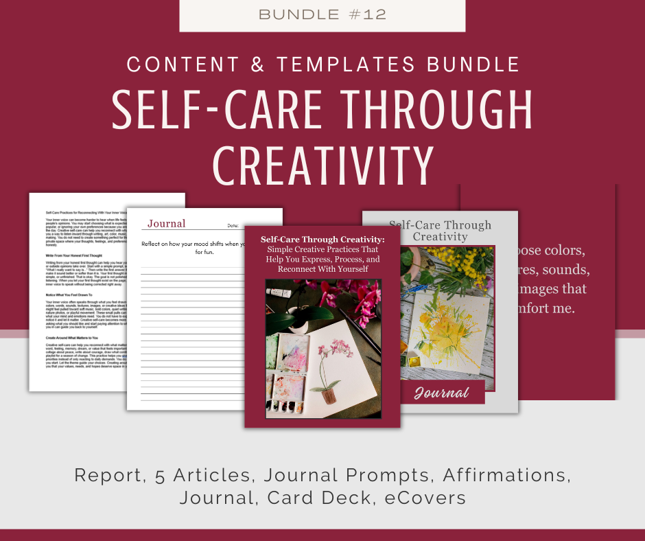 Year of Self-Care Bundles | 12 Bundles