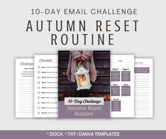 10-Day 'Autumn Reset Routine' Challenge