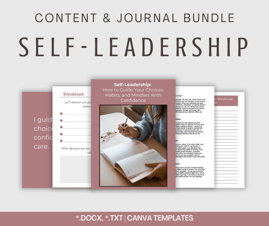 Self-Leadership | Content & Journal Bundle