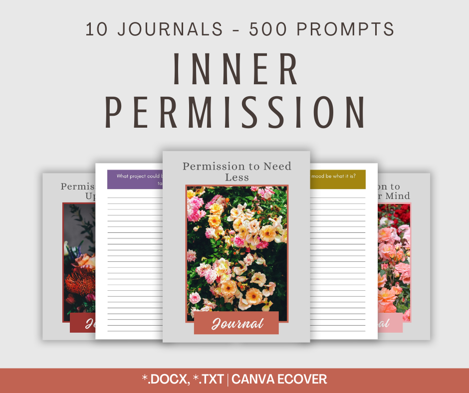 Inner Permission Journal Collection | 10 Journals