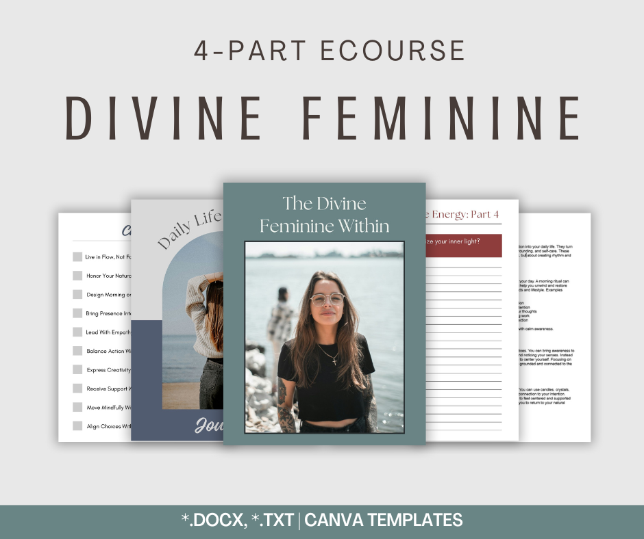4-Part eCourse: Divine Feminine Energy
