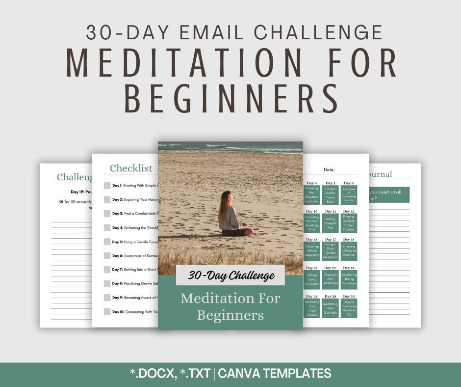 30-Day Meditation For Beginners Challenge