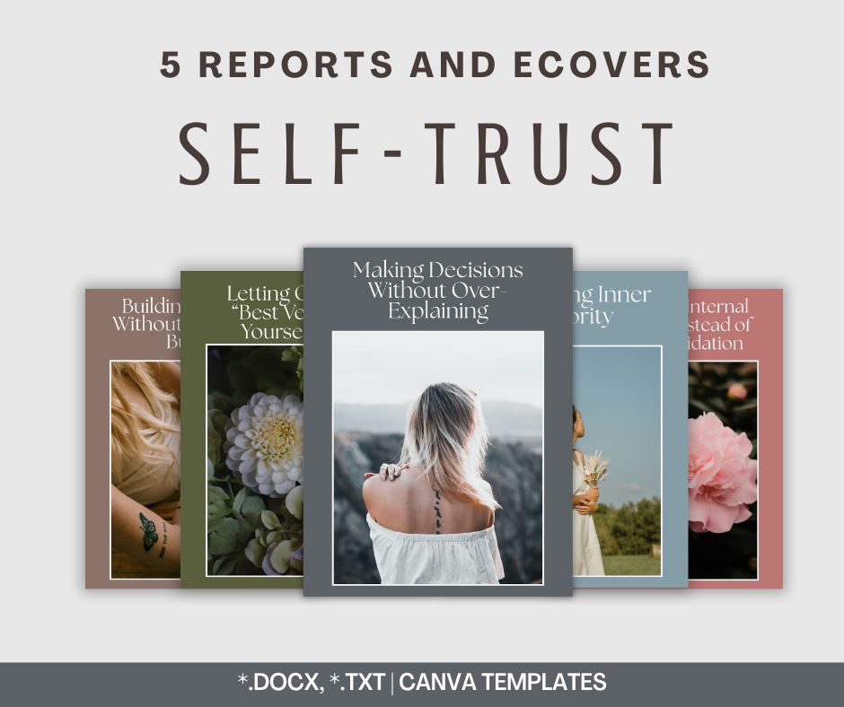 Self-Trust and Identity Reports | 5 Report Bundle