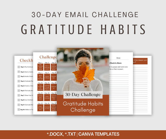 30-Day Gratitude Habits Challenge