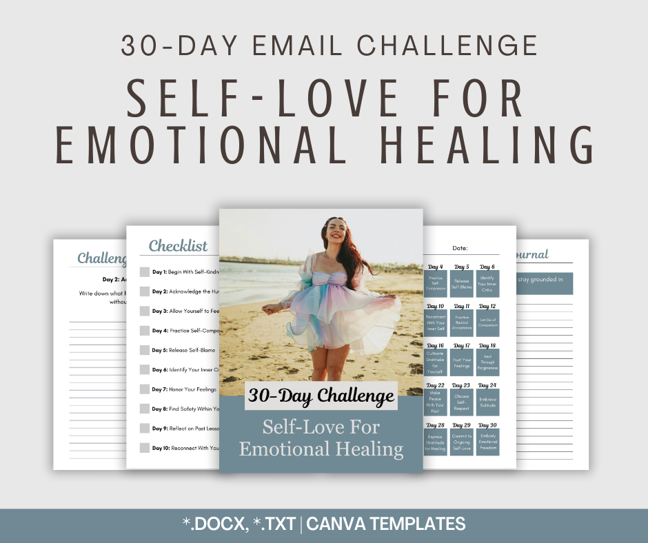 30-Day Self-Love For Emotional Healing Challenge