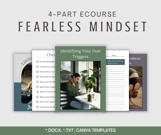 4-Part eCourse: Fearless Mindset