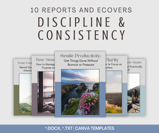 Discipline and Consistency Reports | 10 Report Bundle
