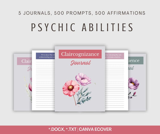 Psychic Abilities | 5 Journal Bundles