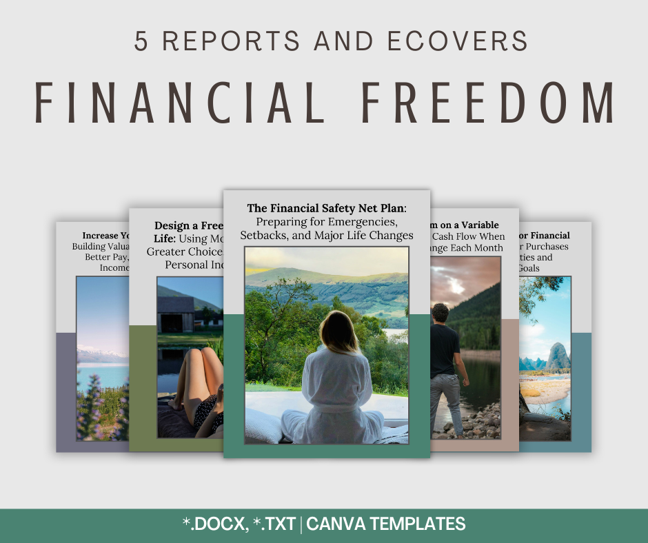 Financial Freedom Reports | 5 Report Bundle