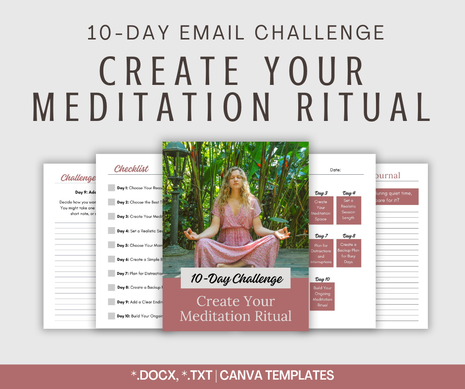 10-Day 'Create Your Meditation Ritual' Challenge