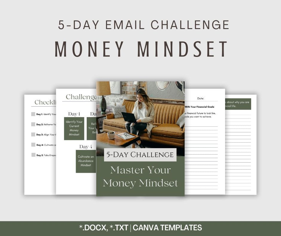 5-Day Money Mindset Challenge | PLR Minis