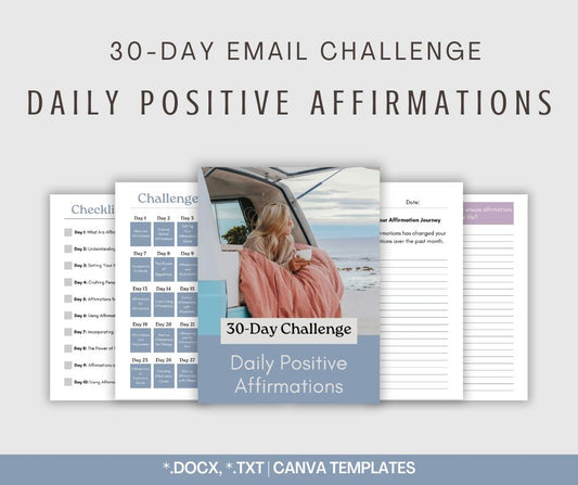 30-Day Daily Positive Affirmations Challenge