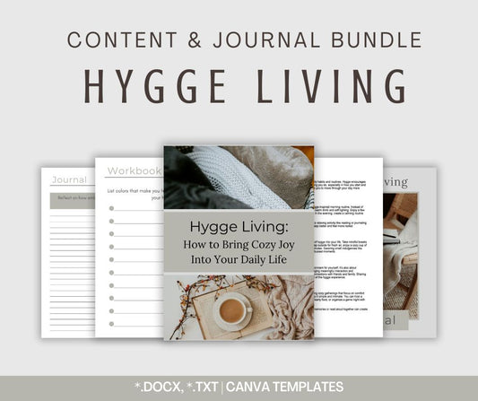 Hygge Living | Content & Journal Bundle