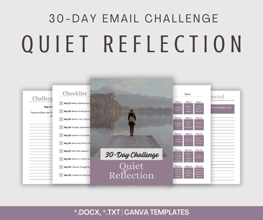30-Day Quiet Reflection Challenge