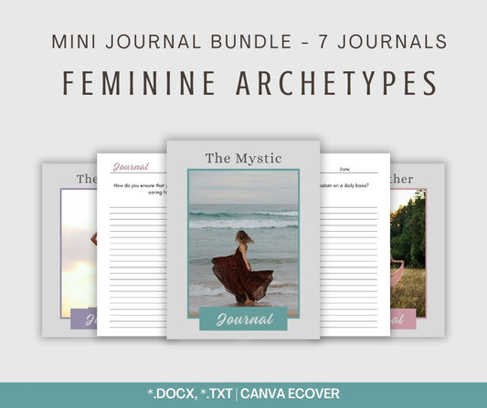 Feminine Archetypes | 7 Mini Journals