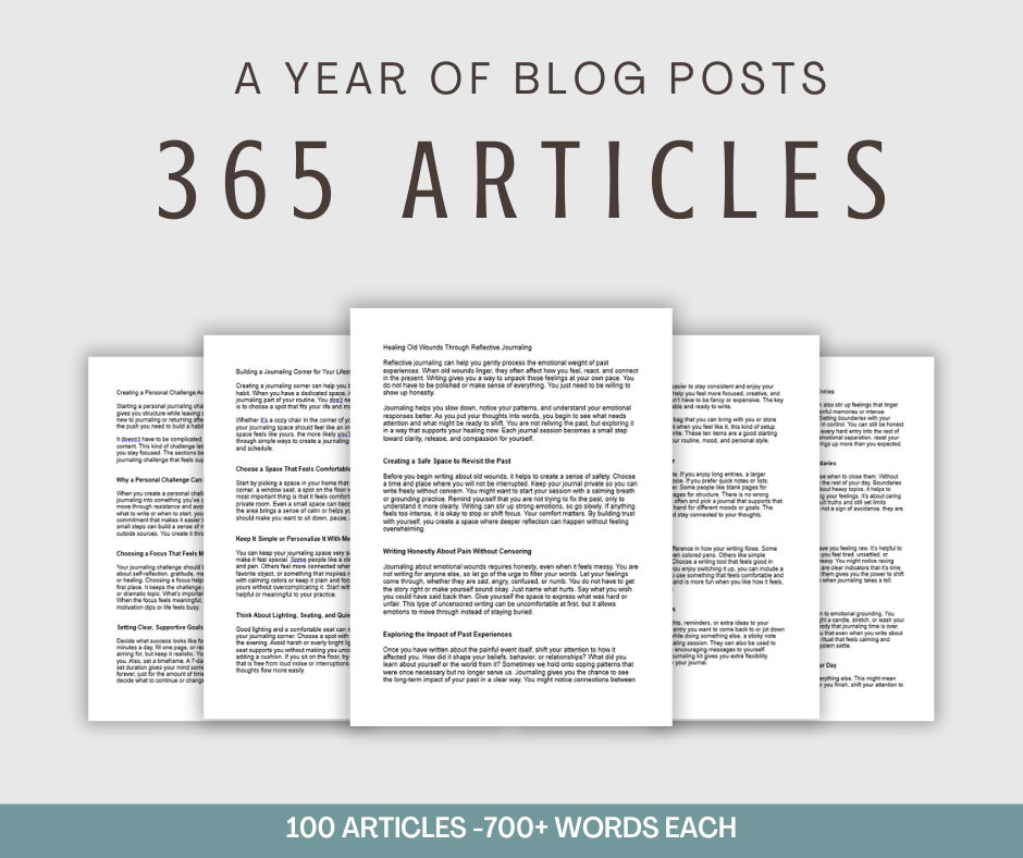A Year of Blog Posts | 365 Articles – Happy Healthy Content