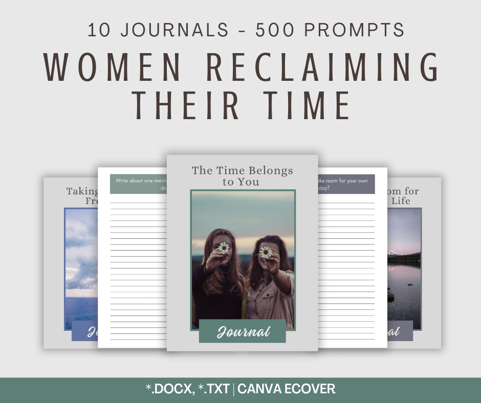 Women Reclaiming Their Time Journal Collection | 10 Journals