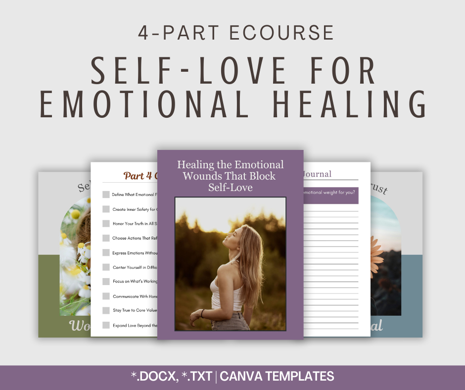 4-Part eCourse: Self-Love For Emotional Healing