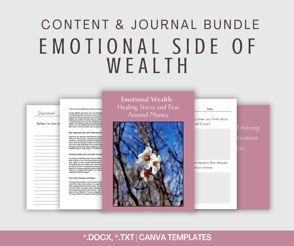 The Emotional Side of Wealth | Content & Journal Bundle