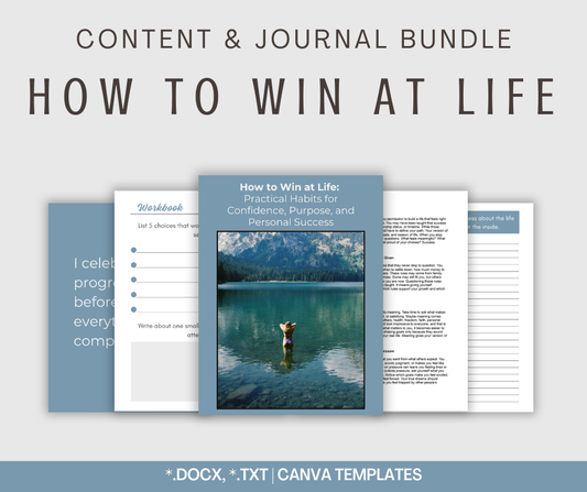 How to Win at Life | Content & Journal Bundle