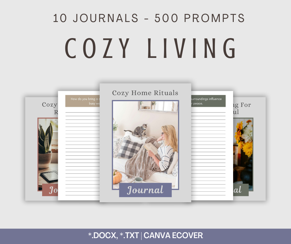 Cozy Living Journals | 10 Journals