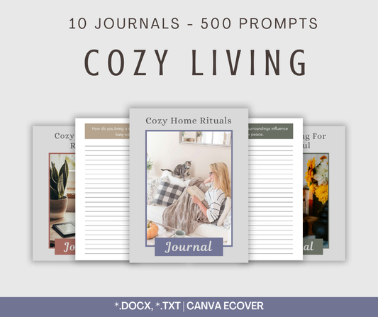 Cozy Living Journals | 10 Journals