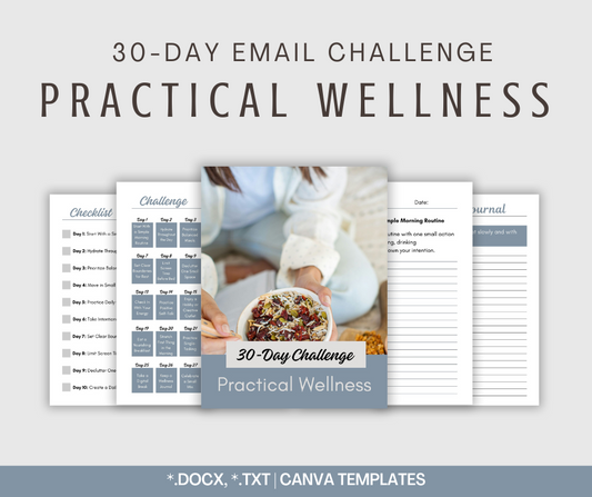 30-Day Practical Wellness Challenge