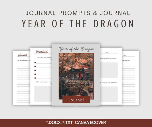 Year of the Dragon | Journal & Prompts Bundle