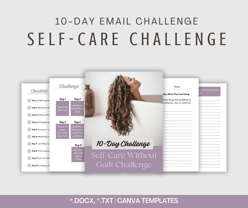 10-Day Self-Care Without Guilt Challenge