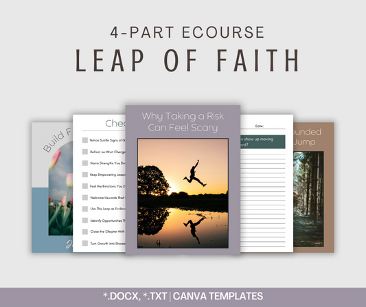 4-Part eCourse: Leap of Faith