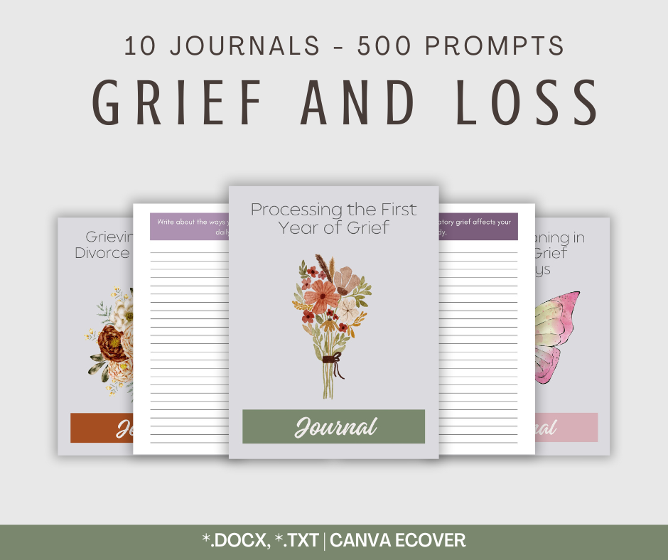 Grief and Loss Journals | 10 Journals