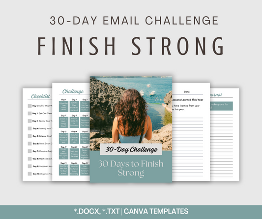 30-Day Finish Strong Challenge